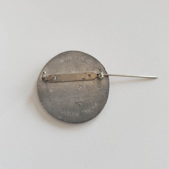 Nan Pewter Viking reproduction brooch - Picture 4 of 9